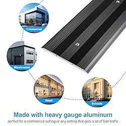 Orechic 5″Wide Sturdy Thicken Aluminum Threshold