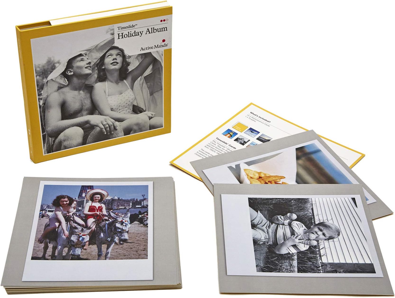 Active Minds Holiday Reminiscence Card Album - Memory & Conversational Game | Memory Promoting Game for Seniors and Elderly with Dementia and Memory Loss