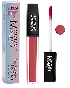 Stay Put Matte Lip Cream | Kiss-Proof Matte Lipstick - Paraben Free - Marilyn, a true classic red