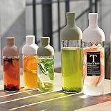 Hario Cold Brew Tea Wine Bottle 750ml White FIB-75-W Filter-In view 7