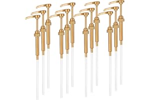 AOSWTLIF 12PCS Syrup Pump Suitable for 750ml Bottles，Coffee Syrup Dispenser Pump，Flavor Syrup Pump (12)