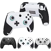 TALONGAMES Controller Grips Tape Compatible with GameSir G7 HE / G7 SE / G7, Anti-Slip, Sweat-Absorbent, Textured Skin kit, for Controllers Handle Grips, Buttons, Triggers (Classic Version - Black)