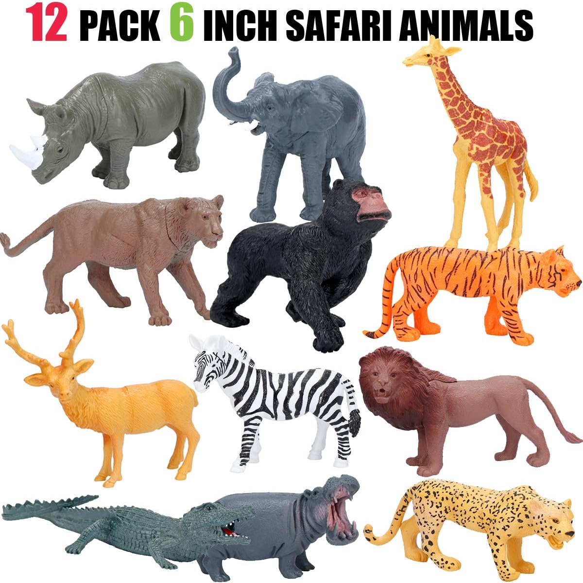 baby jungle animal figurines