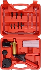 DAYUAN Vacuum Pump Brake Bleeder Kit with Adapters and Gauge view 3