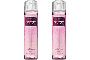 (Set of 2) - Bath & Body Works Fragrance Mist, A Thousand Wishes. 8fl oz/ 236ml Each by Bath & Body Works
