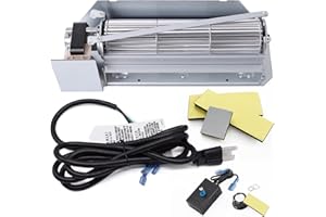 HIPOILK FBK-200 Fireplace Blower Kit for Superior SLDVT-35NE BC-36 SLDVT-35NM DR-500CMN DR-600CMN, Lennox LMDV4035CNM LMDV3530CNM LMDV 3530 MPD3530CNM Gas Fireplaces, 80L85 FBK200 Fireplace Blower Fan Kit