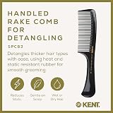 KENT SPC83 Handled Rake Comb Wide Tooth Detangling for Wet Dry Hair view 2