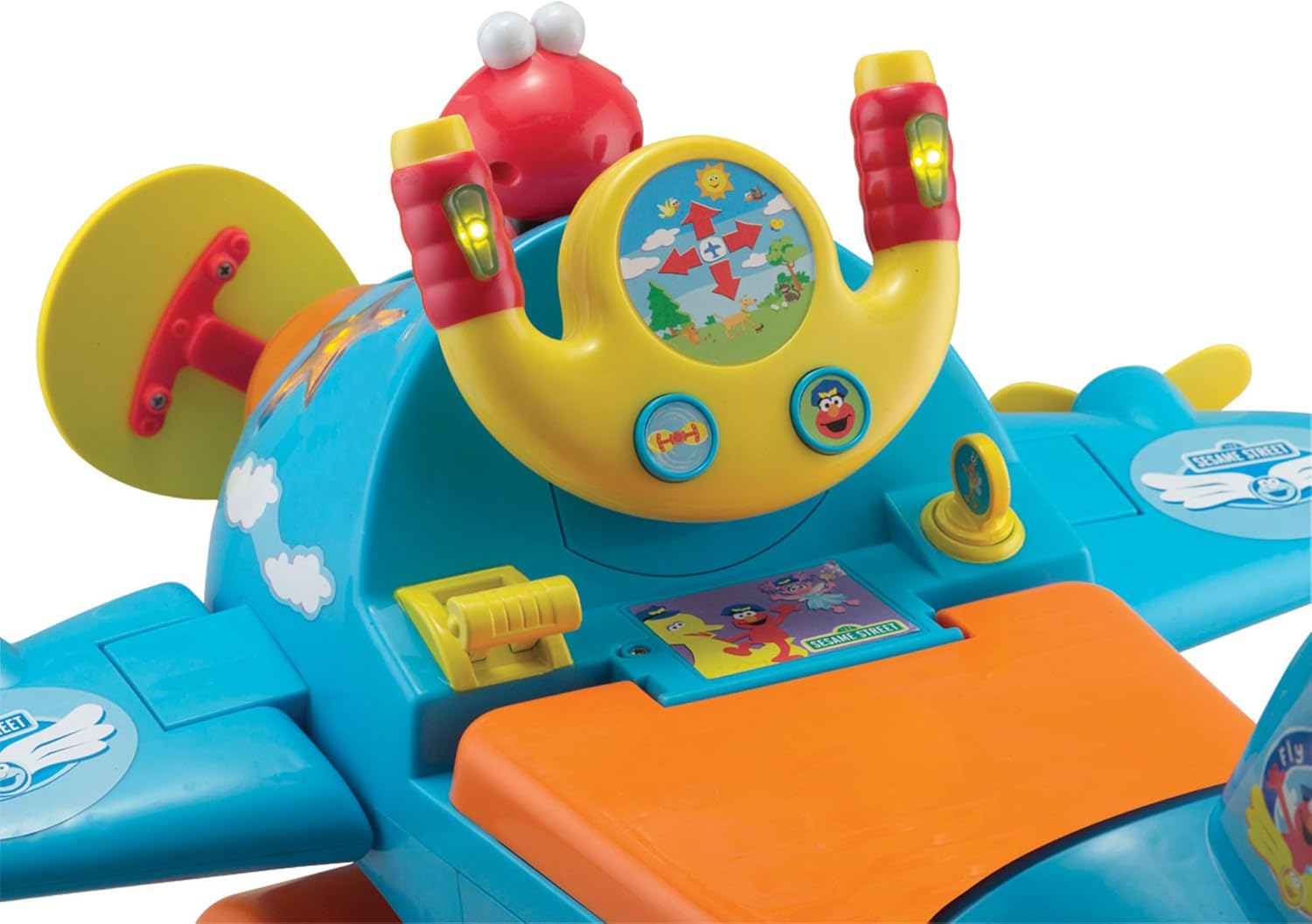 elmo airplane ride on toy