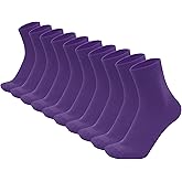 Sakusock Mens Above Ankle Thin Cotton Quarter Crew Socks Classic Lightweight Moisture Wicking Work Socks 5 Pairs