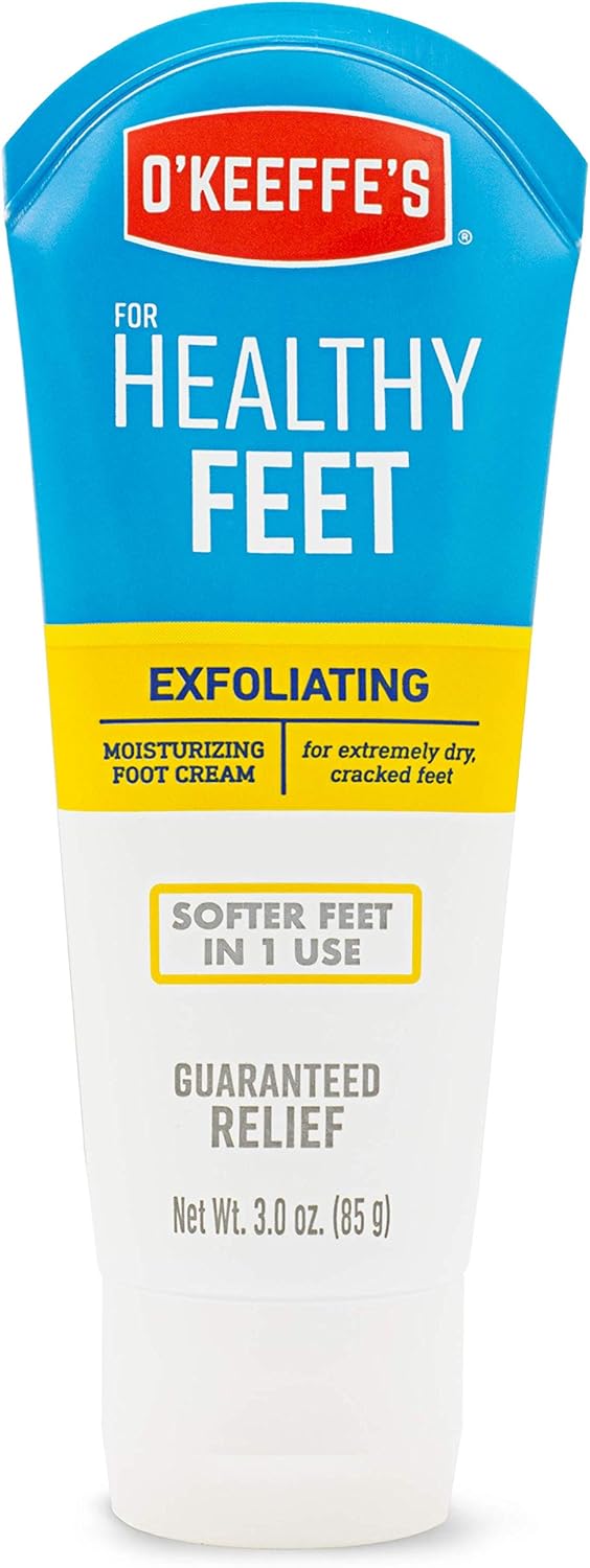 O'Keeffe's K0400008 Healthy Feet Exfoliating Foot Cream, 3 ounce Tube: Home Improvement