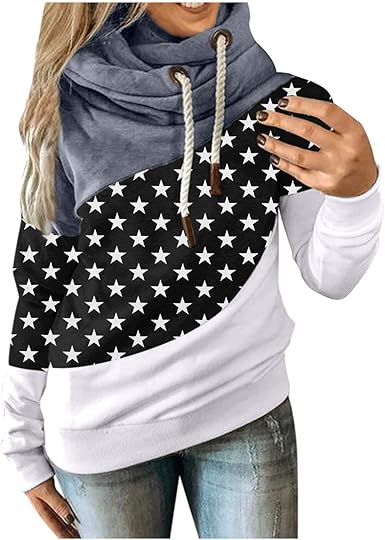 cowl neck hoodie amazon