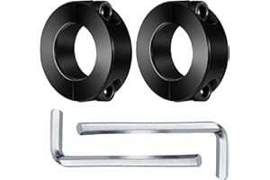 JWODO Office Chair Cylinder Clamp Fix Kit – Heavy Duty Steel Bracket to Stop Chair Sinking, Adjust Height Without Gas Lift Replacement, Office Chair Saver Kit, No Tools Required