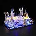DALDED LED Lighting Kit for Hogwarts Castle and Grounds, Compatible with Lego 76419 Building Block Models
