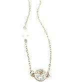 Dainty St Benedict Necklace 18K Gold Plated Chain 17 Inches San Benito Jewelry