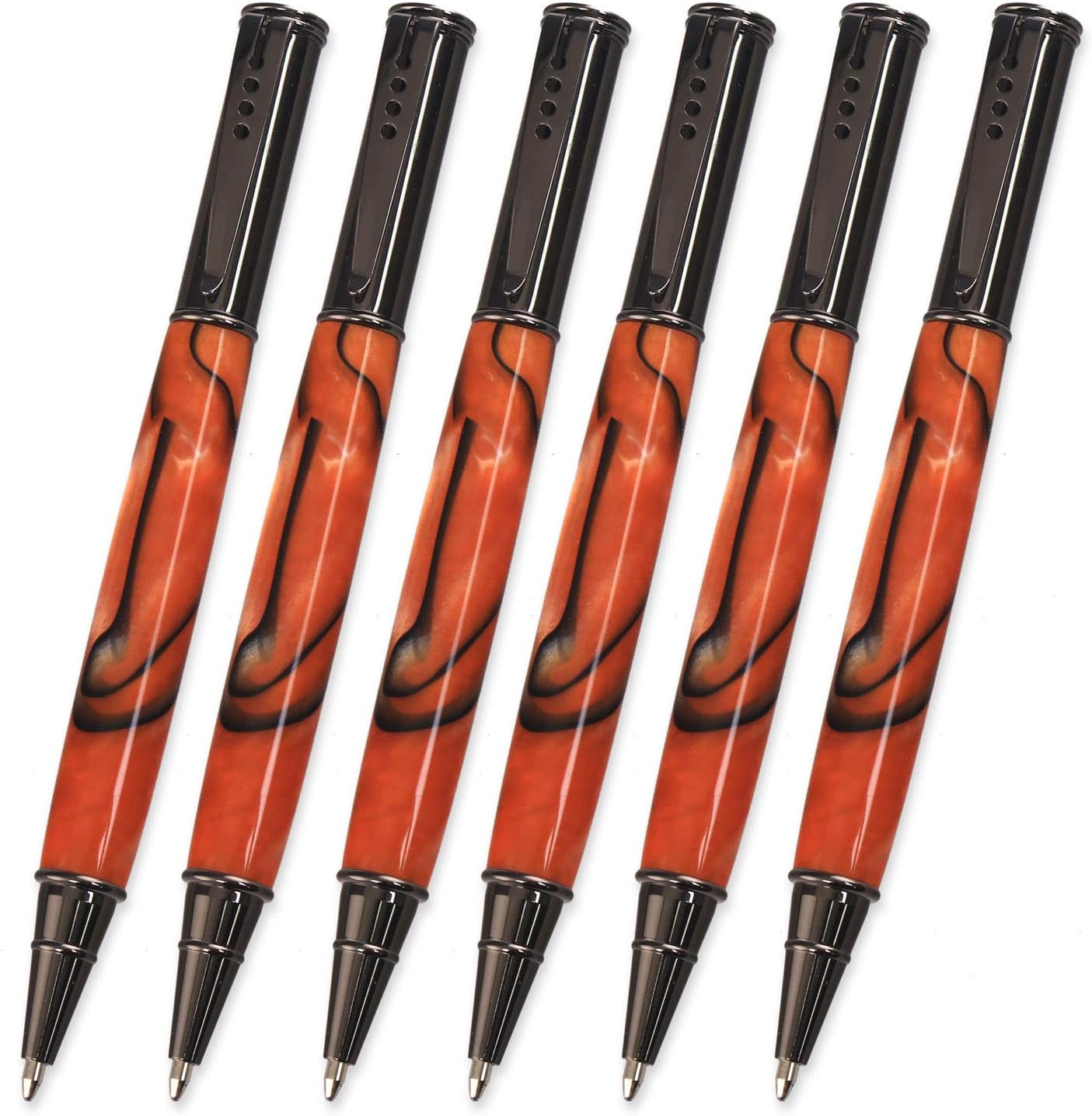 Wordsmith Pen Kit - Gun Metal, 6 Pack