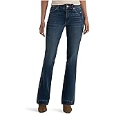 KUT from the Kloth Womens Natalie High-Rise Bootcut Side Inset-Wide Hem