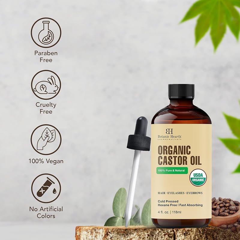 Rizinusöl 100% Rein Bio Haar- & Wimpernpflege 118 ml