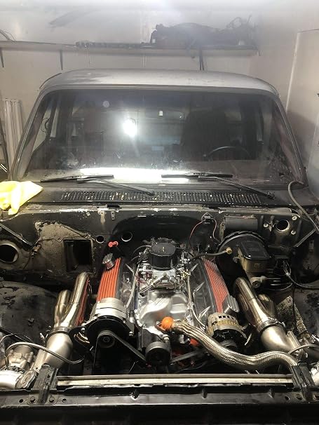 Amazon Com Bbc Big Block Chevy V Band 3 5 Ss Turbo Headers Pair