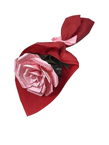 wallpapers I Love You Roses For Her i love you pink paper flower handmade