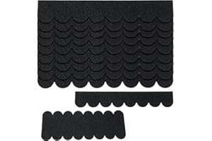 ciyeu for Bird House Roofing Felt 53-Pack Self-Adhesive Waterproof Shingles Ideal for Small Building Roofs