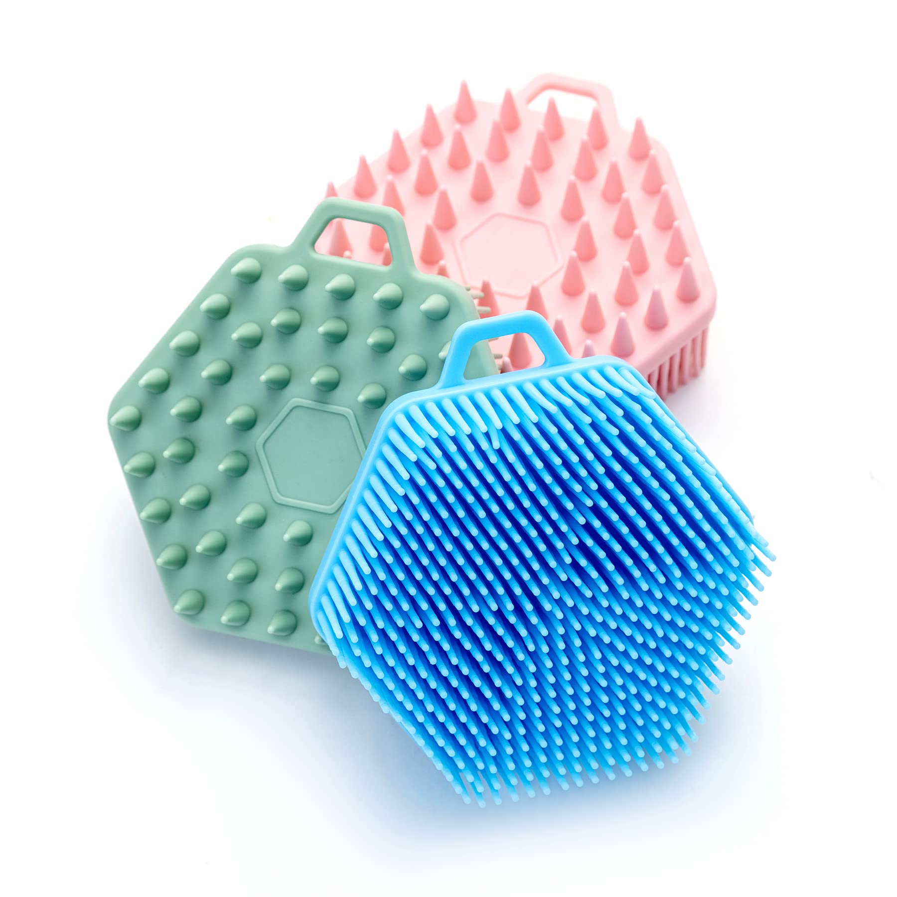 Premium Sensory Brush for Kids or Autism, Soft Silicone Body Scrubber, 2 in 1 Sensory Room Occupational Therapy Brush