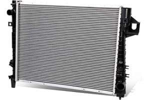 Auto Dynasty Radiator Compatible with 2002-2004 Dodge Ram 1500 2500 3500 3.7L 4.7L 5.7L, DPI 2479 Factory Style 1-Row Cooling Radiator, Aluminum Core