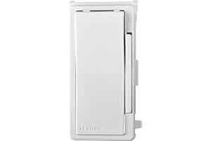 Leviton Decora Digital Dimmer Switch Color Change Faceplate with Locator Light, DDKIT-W, White