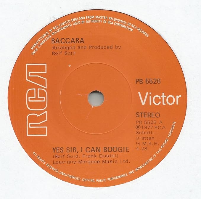 Yes Sir, I can boogie (1977) / Vinyl single [VinylSingle 7''] Amazon.co.uk Music