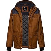 Arctix mens Fleece Lined Insulated Reinforced Performance Cold Weather Outdoor Jacket