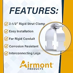 (Pack of 5) 2-1/2'' Rigid Conduit