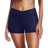 Yonique Womens Swim Shorts Bathing Suits Bottoms Swimsuit Bottoms(Available in Plus)