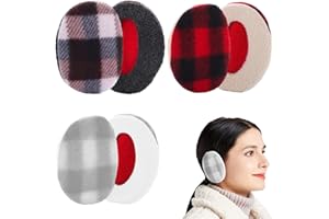 Ear Muffs Winter Warmth Unisex Mink Fabric Earmuffs with Soft Breathable Material Lightweight Comfortable Fit for Men Women O