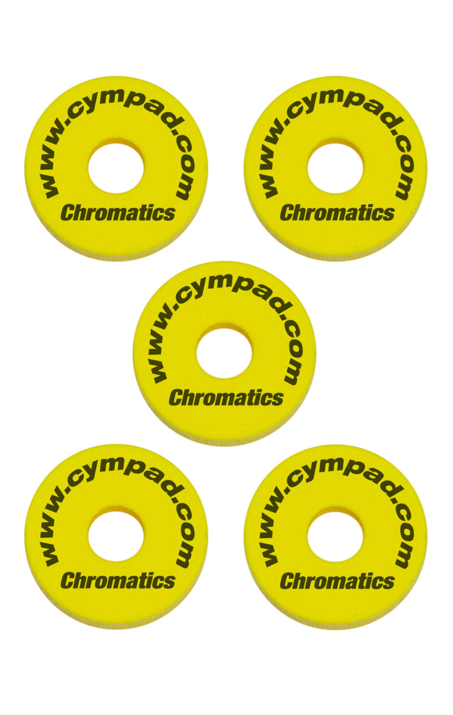 Cympad CYCS15/5Y 40/15 mm Chromatics Set - Yellow (Pack of 5)