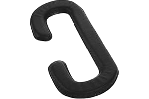 UKCOCO Vive VR Memory Face Foam Replacement Comfortable Pu Leather Cushion Pad VR Face Cushion Cover for Vive 3D (Black)