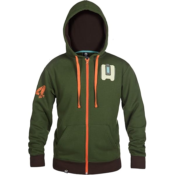 Amazon.com: JINX Overwatch Ultimate Bastion Men's Gamer Zip-Up