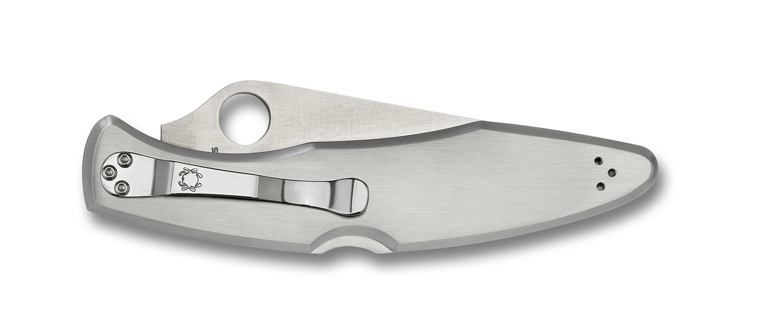 Spyderco Police Model Stainless Steel Combination Edge Knife co