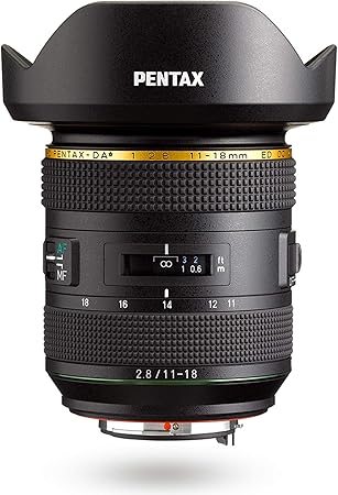 Amazon Co Jp Hd Pentax Da 11 18mmf2 8ed Dc Aw 大口径超広角ズームレンズ ズーム全域でf2 8の明るさを実現 高画質化を追求した新世代のスターレンズ アウトドアでも安心の防塵防滴構造 ぺンタックスkシリーズ一眼レフはボディ内手ぶれ補正なので全てのレンズが手ぶれ