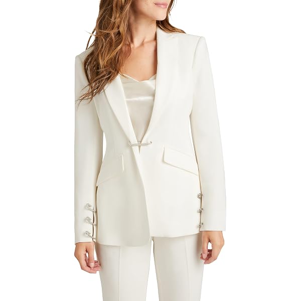 Nine West - - NINE WEST Women's Plus Size Wing Lapel
