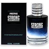 New Brand Perfumes Strong EDT Spray Men 3.3 oz (sem numero)