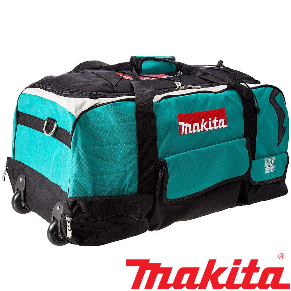 Makita LXT600 Heavy Duty Padded ToolBag Tool Bag Wheels 8312790 Duffel