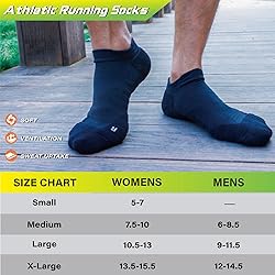 Low Cut Athletic Running Socks for Men & Women