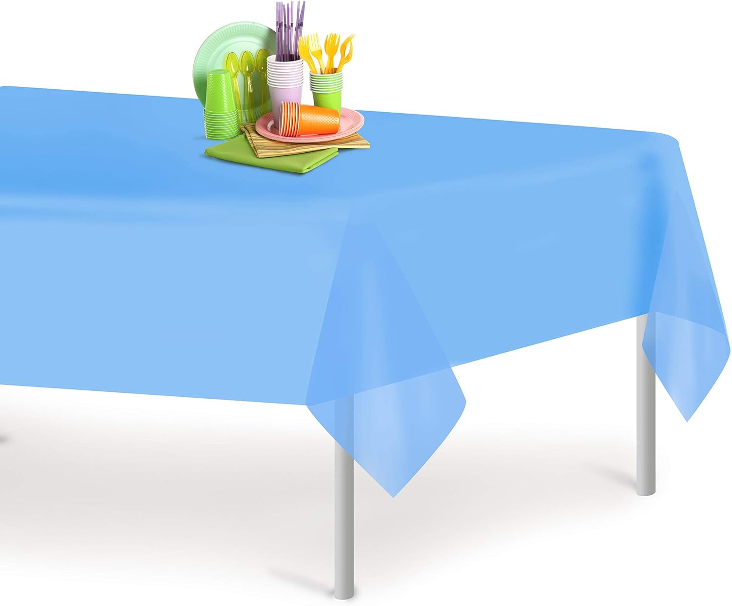 Best blue table cloth baby shower