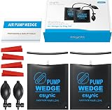 eSynic Air Wedge Pump Up Bags 2pcs with 4 Wedges Door Window Install view 7
