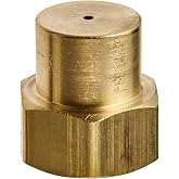 Dramm 12350 Seedling Nozzle &ndash; Solid Brass Fine Mist Sprayer for Fragile Plants, Seedlings, and Cuttings &ndash; Extra-Fine Hollow Cone Pattern for Gentle Watering, Gold
