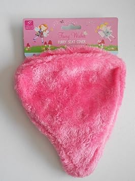 fluffy bike seat cover