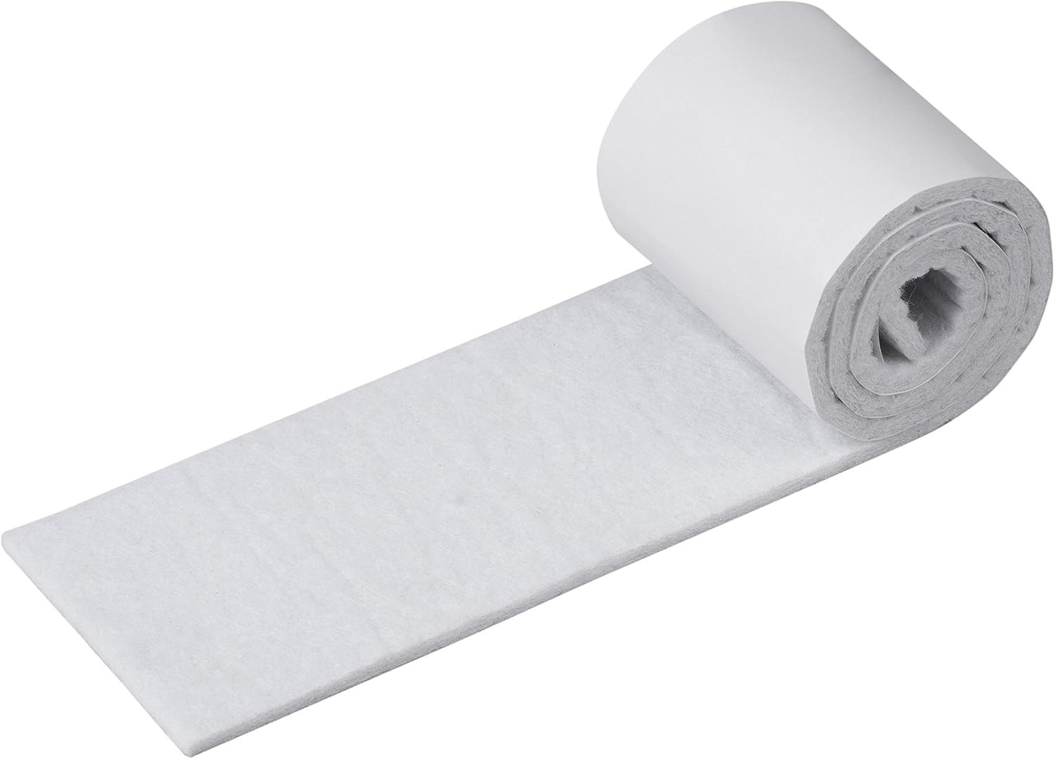 Metafranc Felt Tape 0.5 m x 50 mm, Self-Adhesive, White, Pack of 2, Can Be Cut to Size - Image 3