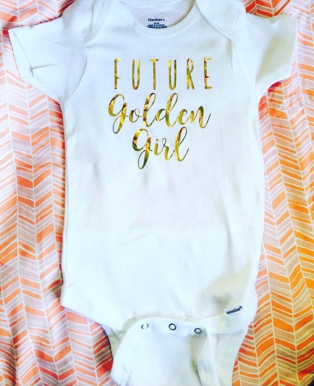 Future Golden Girl Onesie Baby Shower Gift Golden Girls Gift Baby Clothing, Shoes