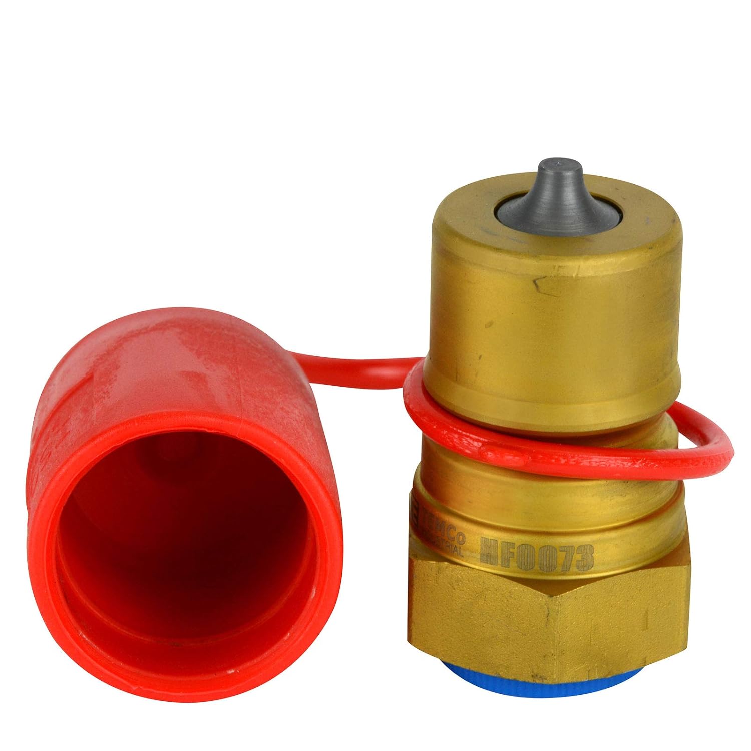 3/4" NPT Female Coupler Hydraulic Quick Connect Poppet ISO 7241B Fits