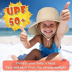 Baby Sun Hat Kids Summer UPF 50+ Toddler Bucket Hat