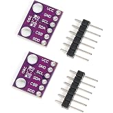 Starry 2PCS BME280 3.3V Sensor Module | Atmospheric Pressure Temperature Humidity Sensors, I2C SPI Breakout, GY-BME280